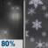 Saturday Night: Light Rain then Slight Chance Rain And Snow Showers