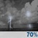 Saturday Night: Showers And Thunderstorms Likely
